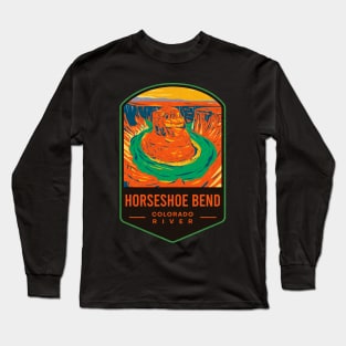 Horseshoe Bend Colorado River Long Sleeve T-Shirt